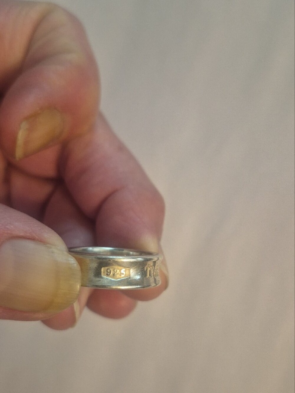 Tiffany&CO Sterling SilverBand - Classic Silver Ring... - Picture 2 of 11